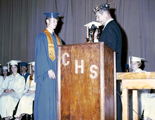 Henry Gremillion high school graduation